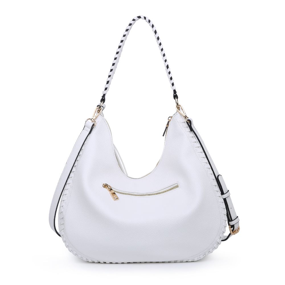 Product Image of Product Image of Moda Luxe Waverly Hobo 842017124351 View 3 | Cream