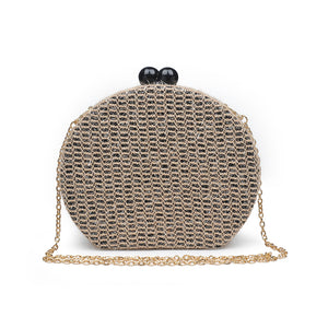 Product Image of Moda Luxe Coco Evening Bag 842017115175 View 5 | Black