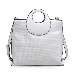 Product Image of Moda Luxe Sienna Tote 842017124696 View 5 | White