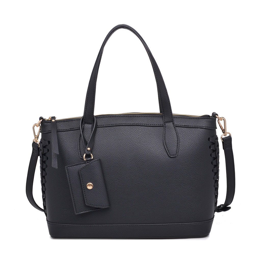 Product Image of Moda Luxe Stormi Satchel 842017118732 View 1 | Black