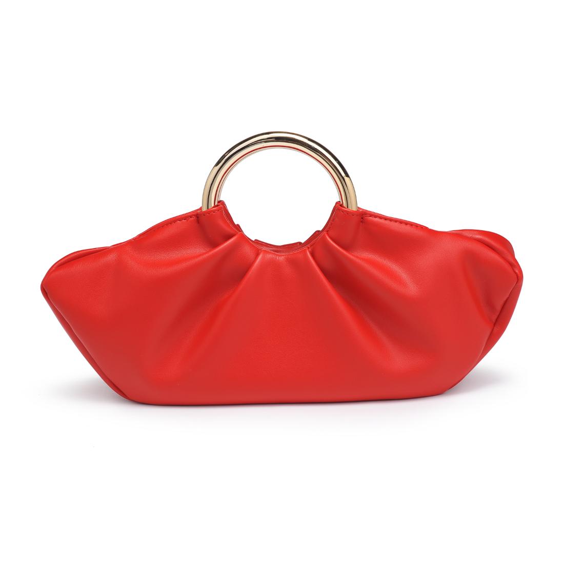 Product Image of Moda Luxe Danika Clutch 842017137979 View 5 | Red