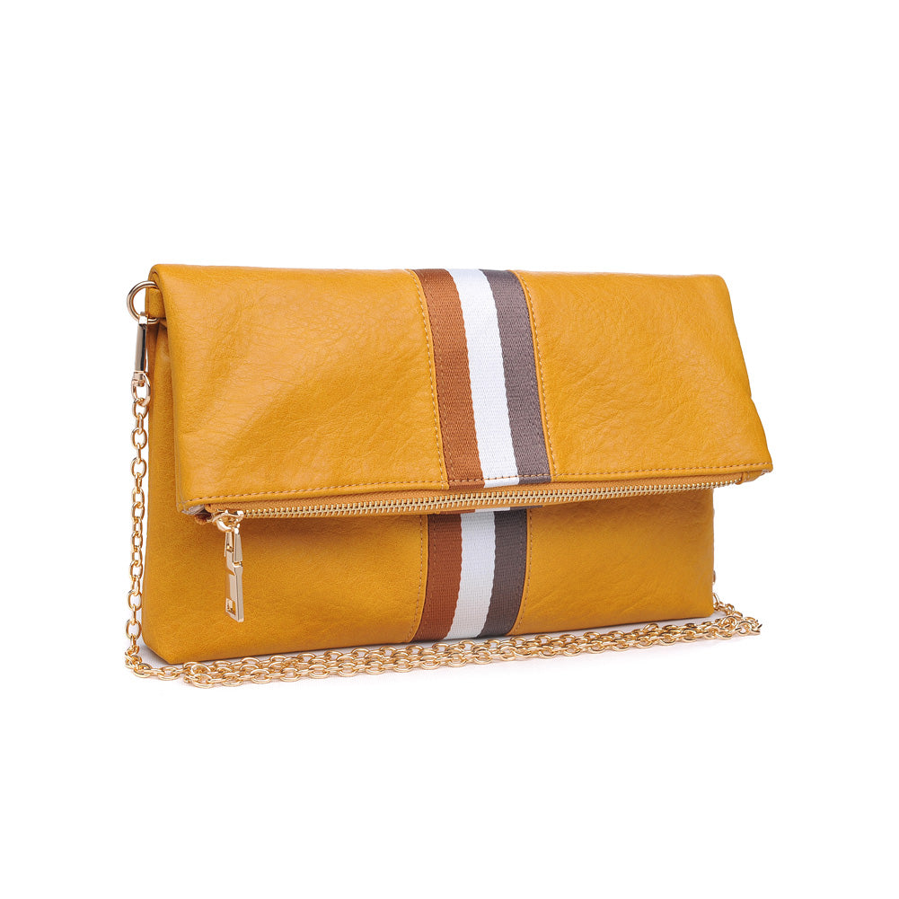 Product Image of Moda Luxe Jules Clutch 842017120070 View 2 | Mustard