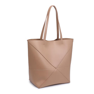 Product Image of Moda Luxe Lauren Tote 842017136705 View 6 | Natural