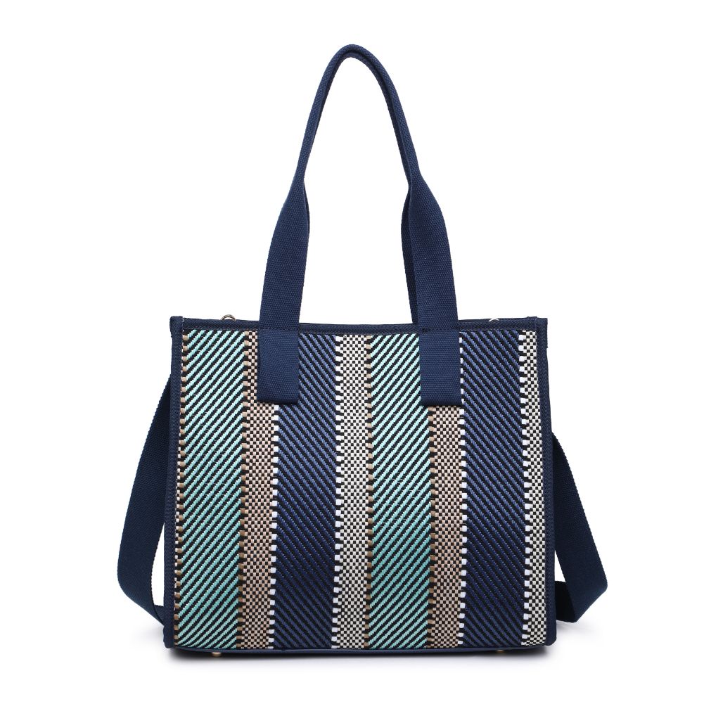Product Image of Moda Luxe Elsa Tote 842017129691 View 7 | Navy