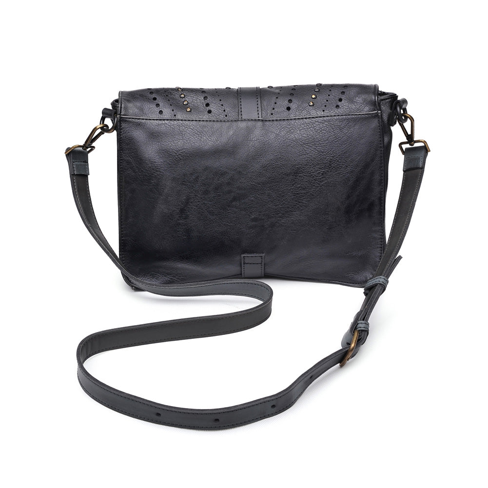 Product Image of Product Image of Moda Luxe Kimberly Crossbody 842017117612 View 3 | Black