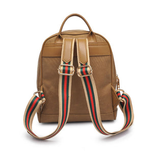 Product Image of Moda Luxe Scarlet Backpack 842017128243 View 7 | Camel