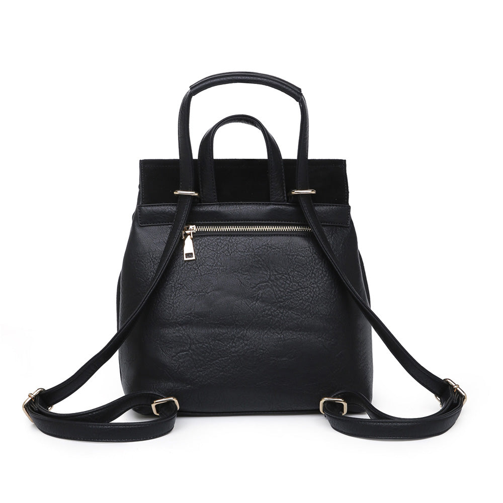 Product Image of Moda Luxe Lynn Backpack 842017119449 View 7 | Black