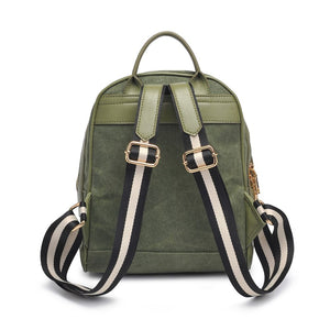 Product Image of Moda Luxe Scarlet Backpack 842017128236 View 7 | Olive