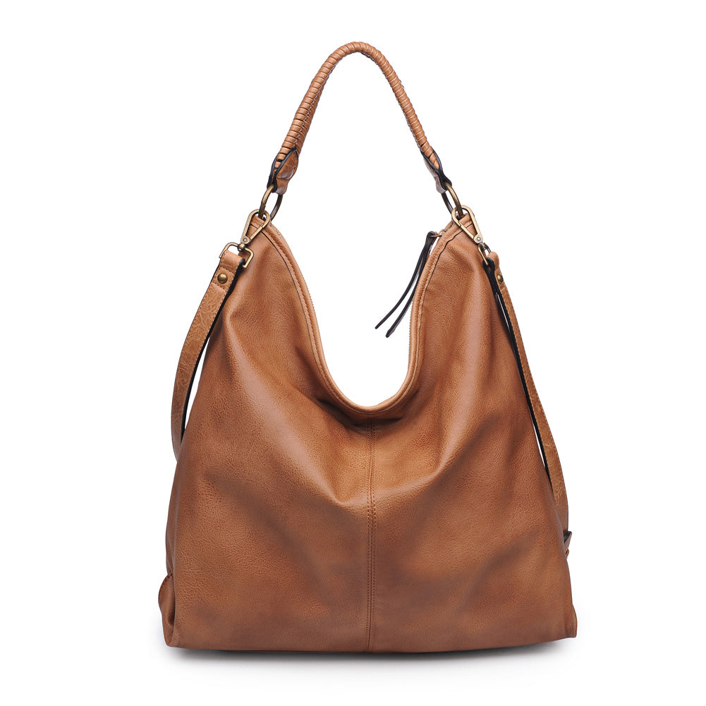 Product Image of Product Image of Moda Luxe Allison Hobo 842017119227 View 3 | Tan