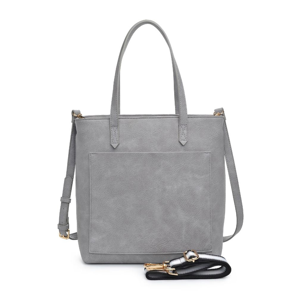 Product Image of Moda Luxe Sadie Tote 842017126782 View 5 | Grey