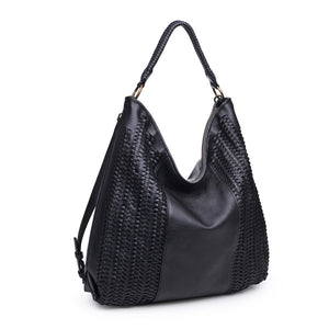 Product Image of Moda Luxe Allison Hobo 842017119258 View 2 | Black