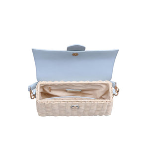 Product Image of Moda Luxe Swanki Crossbody 842017135234 View 8 | Sky Blue