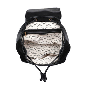 Product Image of Moda Luxe Quinlan Backpack 842017132875 View 8 | Black