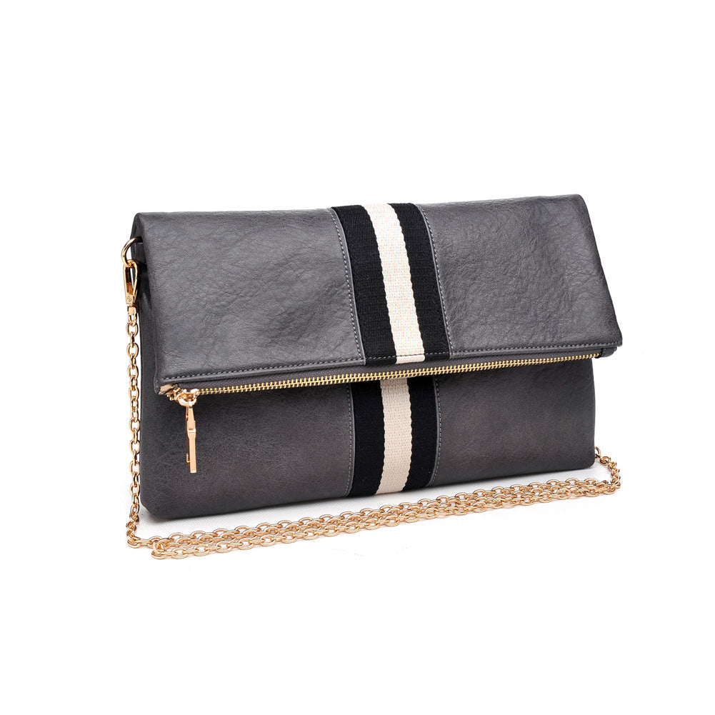 Product Image of Moda Luxe Jules Clutch 842017116912 View 2 | Grey