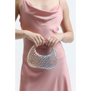 Woman wearing Multi Moda Luxe Vianca Evening Bag 842017133995 View 1 | Multi