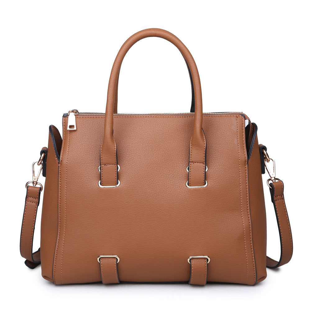 Product Image of Moda Luxe Verona Satchel 842017114949 View 1 | Tan