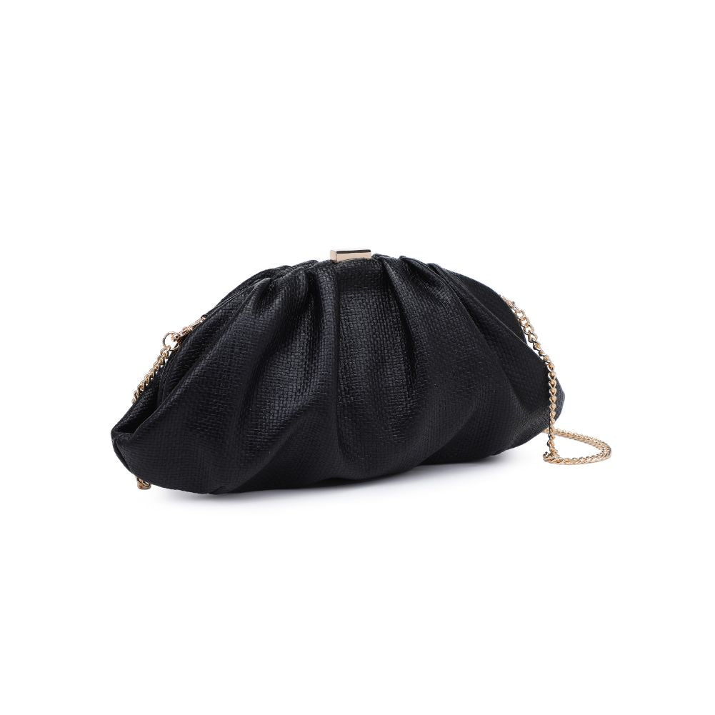 Product Image of Moda Luxe Jewel Clutch 842017131854 View 6 | Black