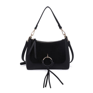 Product Image of Moda Luxe Darcie Crossbody 842017131762 View 5 | Black