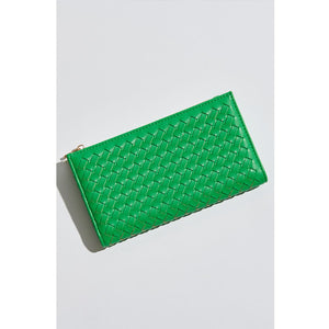 Woman wearing Kelly Green Moda Luxe Thalia Wallet 842017132387 View 1 | Kelly Green