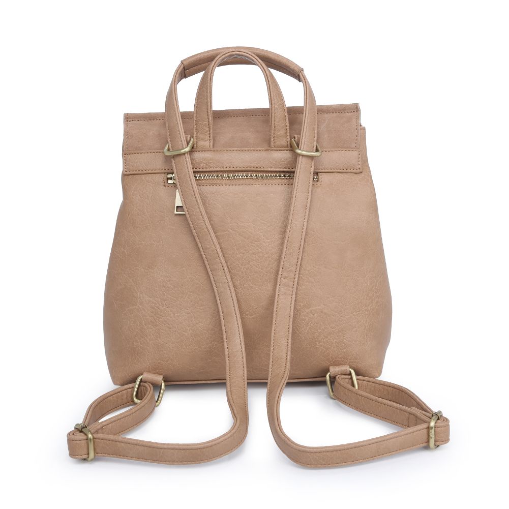 Product Image of Moda Luxe Lynn Backpack 842017127475 View 7 | Camel