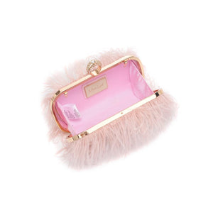 Product Image of Moda Luxe Harlow Evening Bag 842017131533 View 8 | Soft Pink