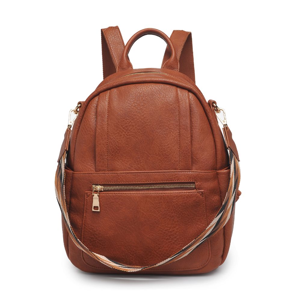 Product Image of Moda Luxe Scarlett Backpack 842017130147 View 5 | Cognac