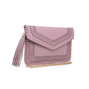 Product Image of Moda Luxe Daisy Clutch 842017118640 View 6 | Blush