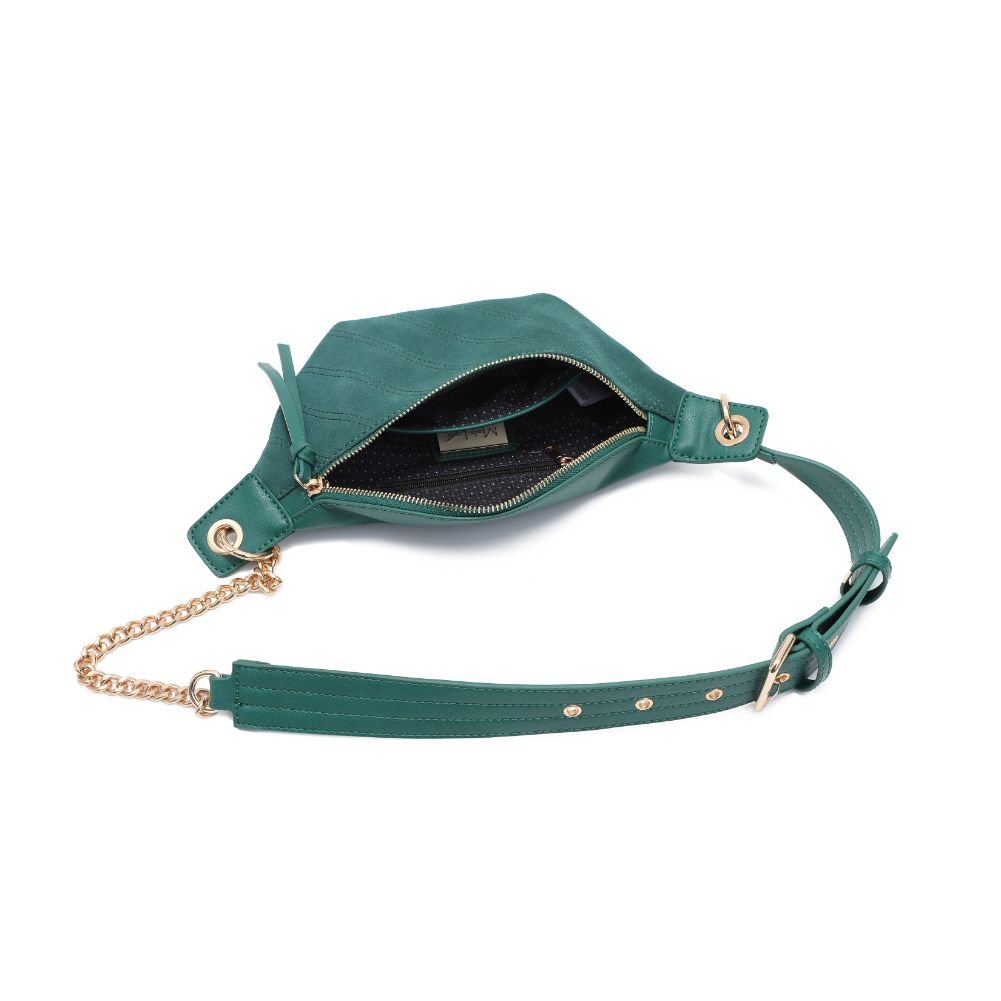 Product Image of Moda Luxe Camila Belt Bag 842017130628 View 8 | Emerald