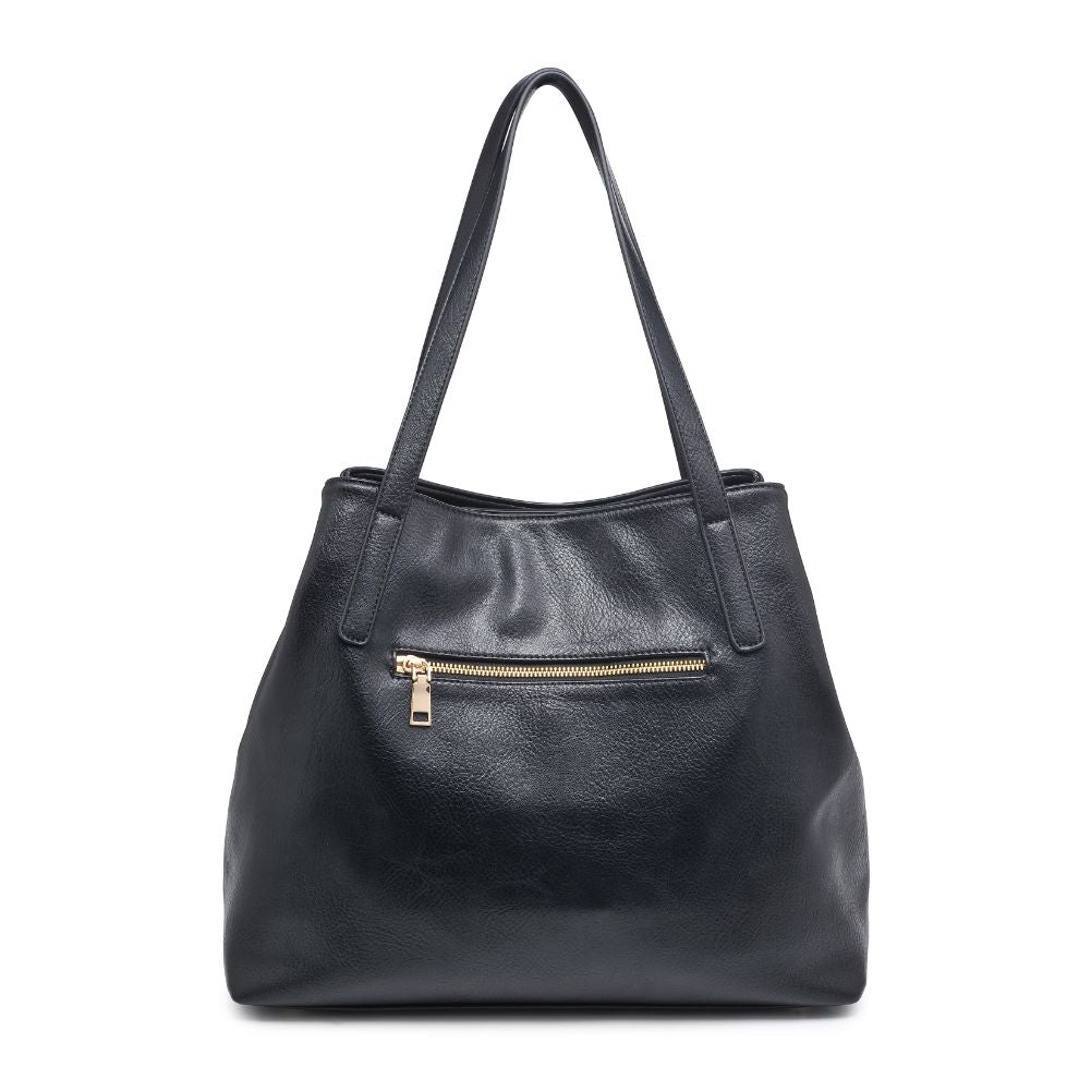 Product Image of Moda Luxe Elmora Tote 842017130963 View 7 | Black