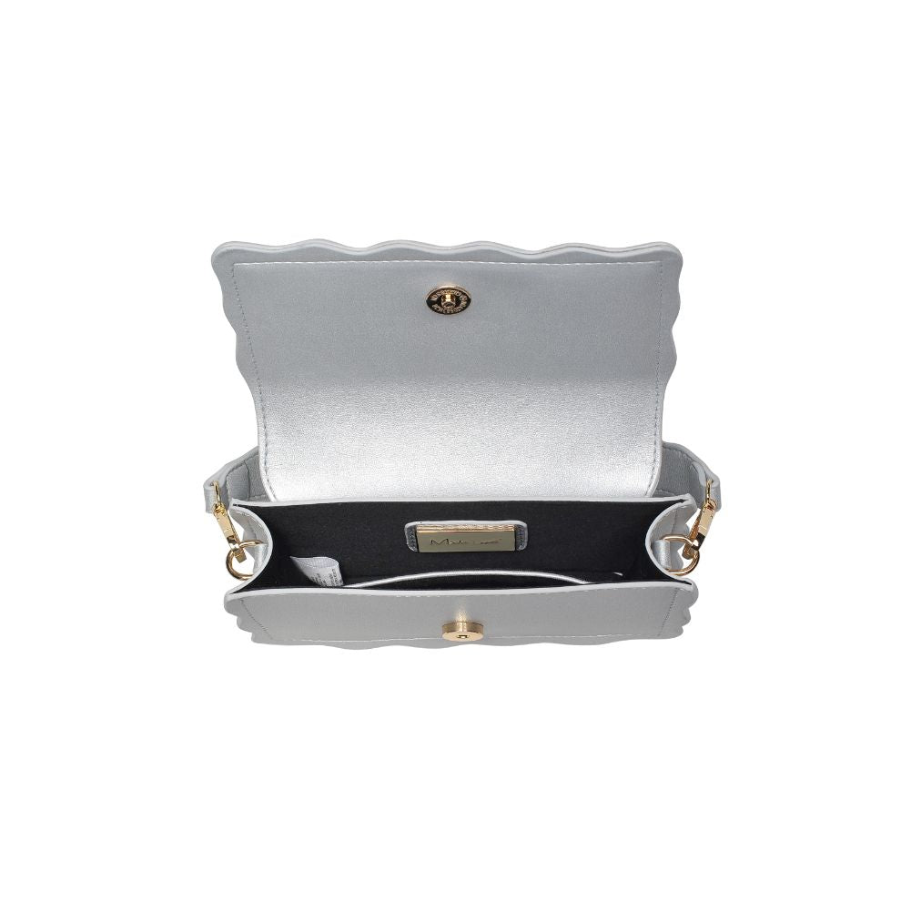 Product Image of Moda Luxe Gaia Crossbody 842017132424 View 8 | Silver