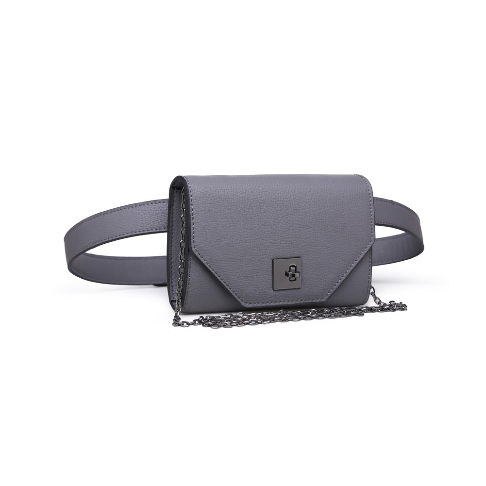 Product Image of Moda Luxe Vera Belt Bag 842017115762 View 2 | Grey