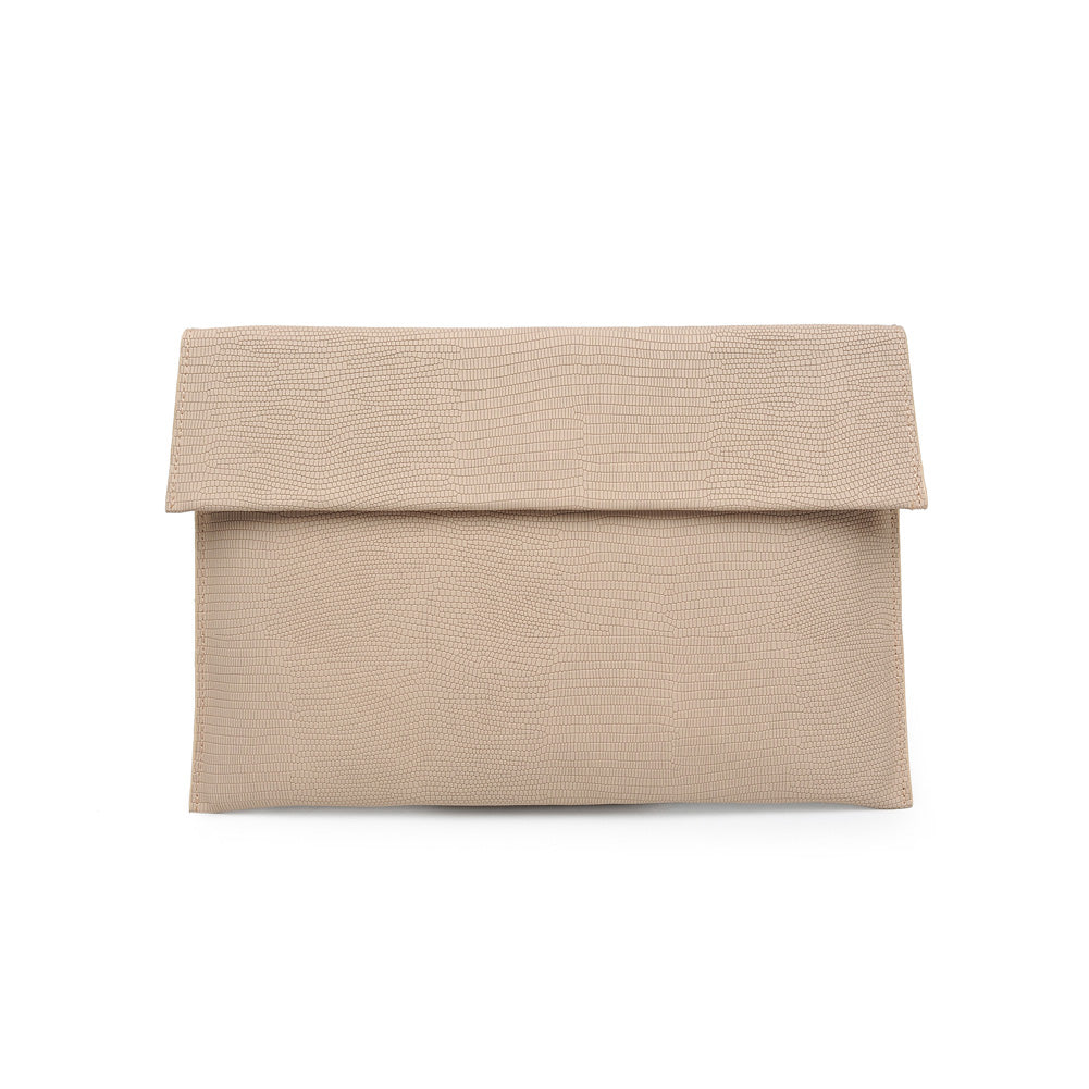 Product Image of Moda Luxe Molly Clutch 842017118107 View 5 | Nude