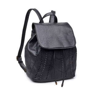 Product Image of Moda Luxe Krista Backpack 842017117728 View 2 | Black