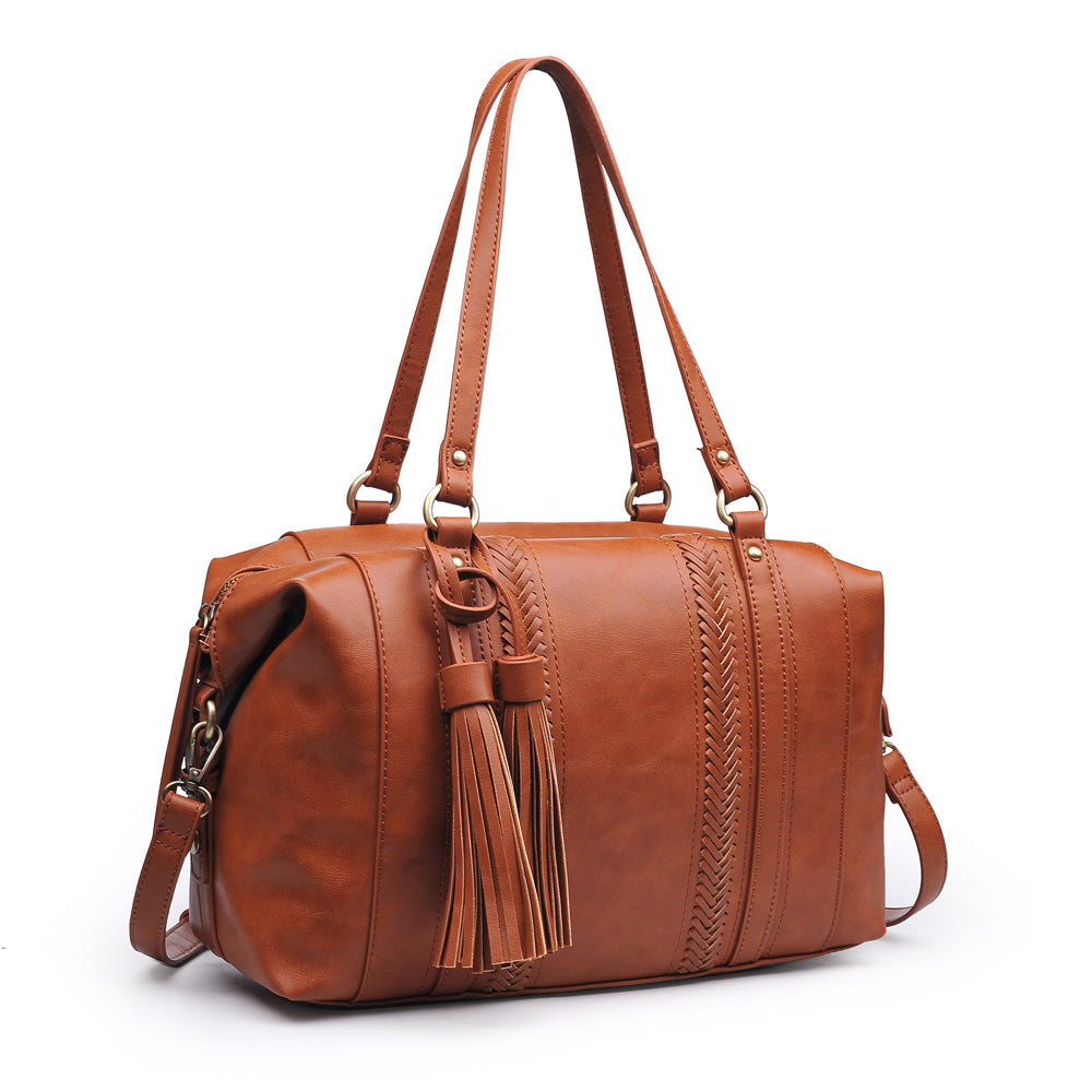 Product Image of Moda Luxe Annette Satchel 842017118299 View 2 | Tan