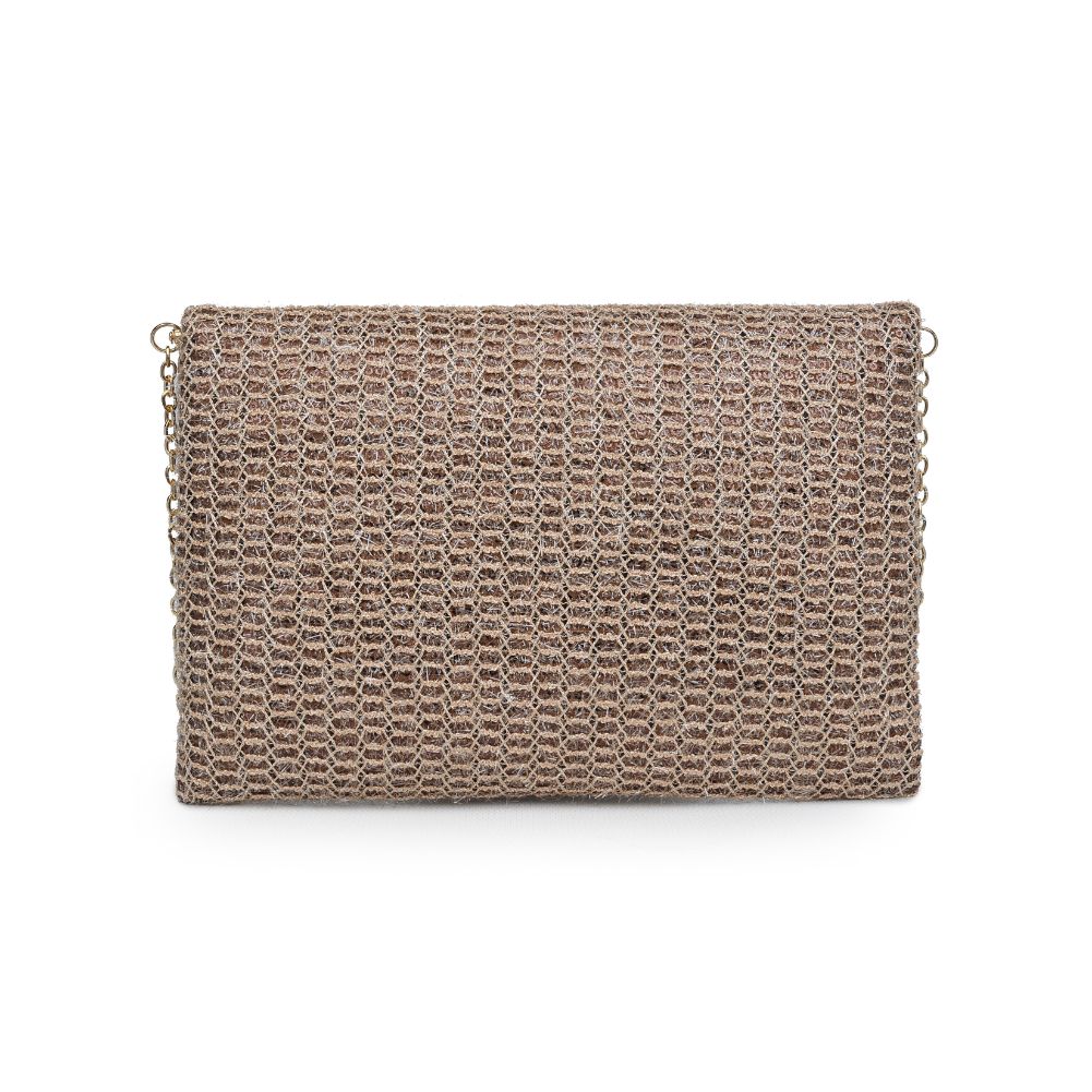 Product Image of Product Image of Moda Luxe Cleo Clutch 842017121442 View 3 | Caramel