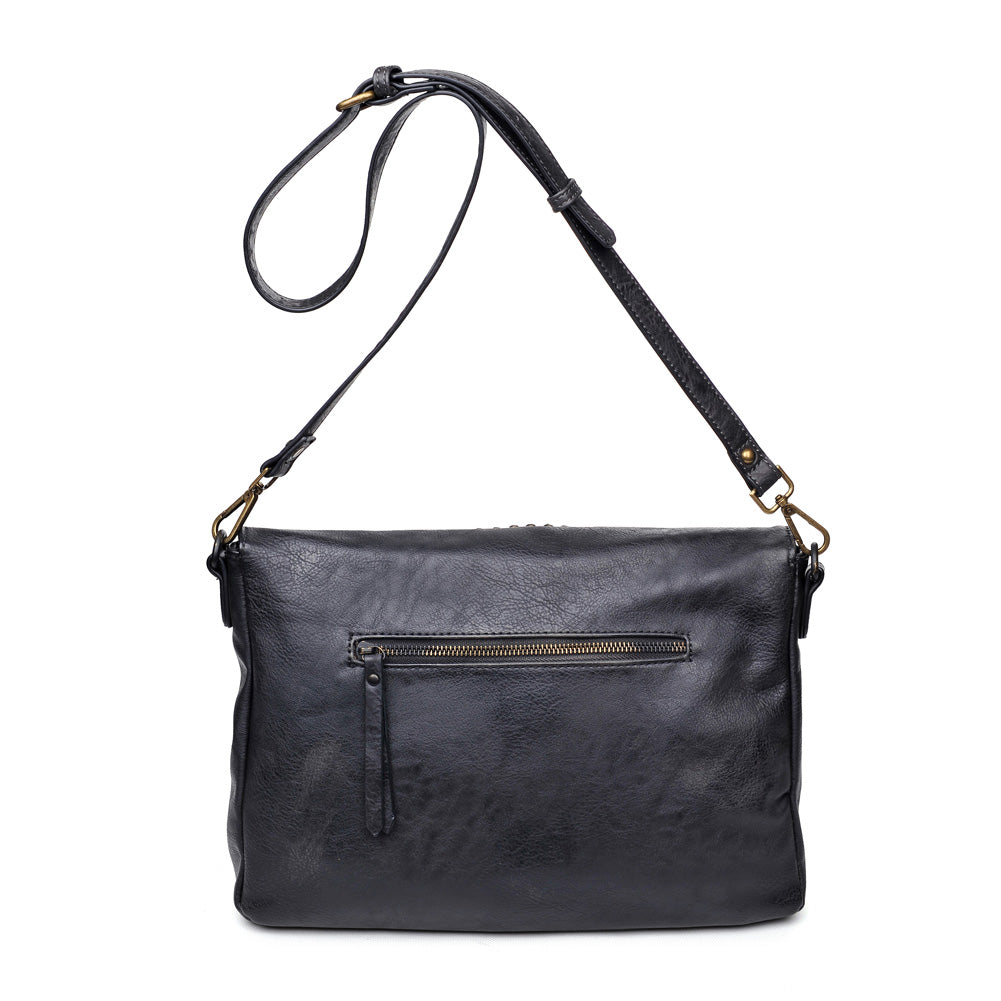 Product Image of Moda Luxe Madeline Messenger 842017117575 View 7 | Black
