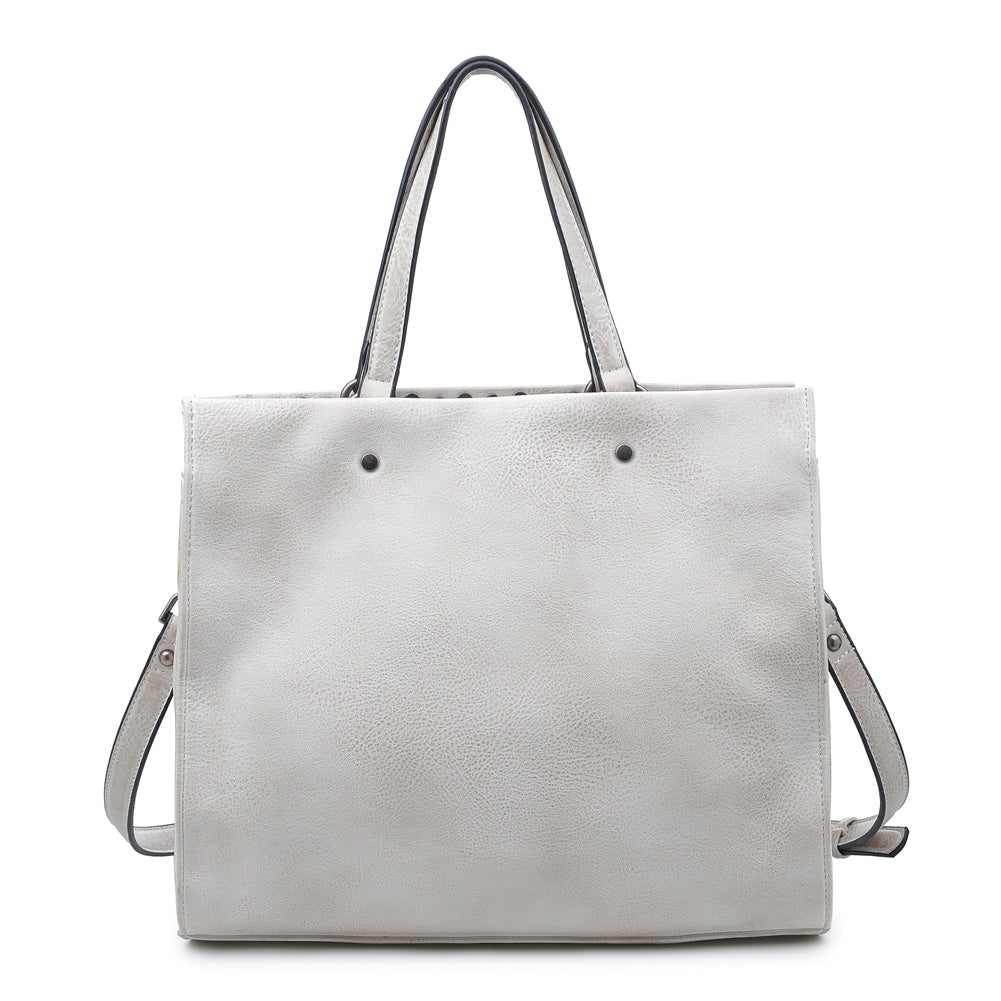 Product Image of Moda Luxe Valerie Tote 842017113751 View 7 | White