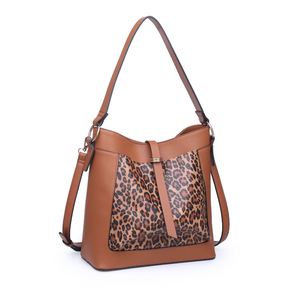 Product Image of Moda Luxe Natasha Hobo 842017122739 View 2 | Tan Leopard