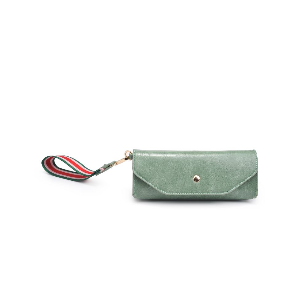 Product Image of Moda Luxe Kaya Wristlet 842017126935 View 5 | Sage