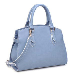 Product Image of Moda Luxe Virtue Satchel 842017111801 View 2 | Denim