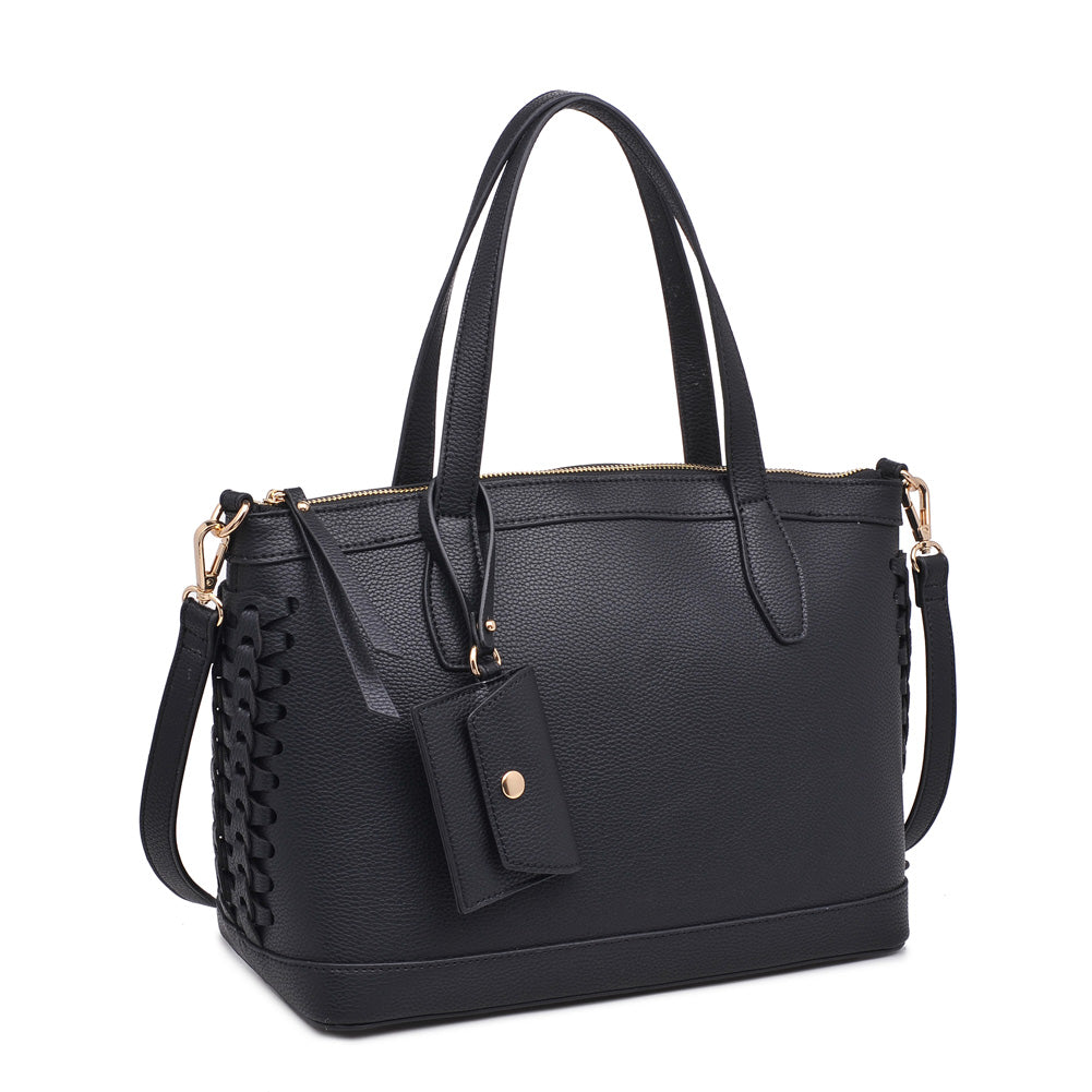 Product Image of Moda Luxe Stormi Satchel 842017118732 View 2 | Black