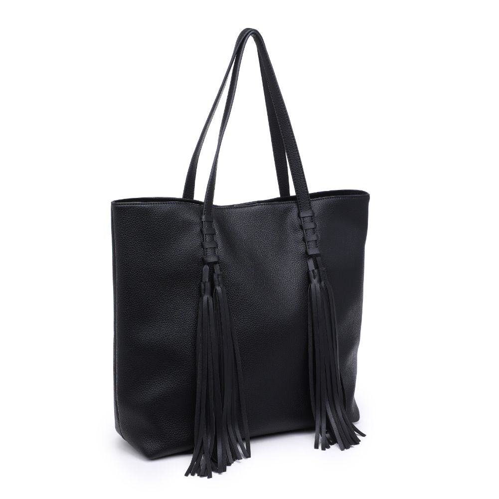 Product Image of Moda Luxe Shakira Tote 842017133636 View 6 | Black