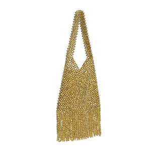 Product Image of Moda Luxe Madonna Evening Bag 842017133087 View 6 | Gold