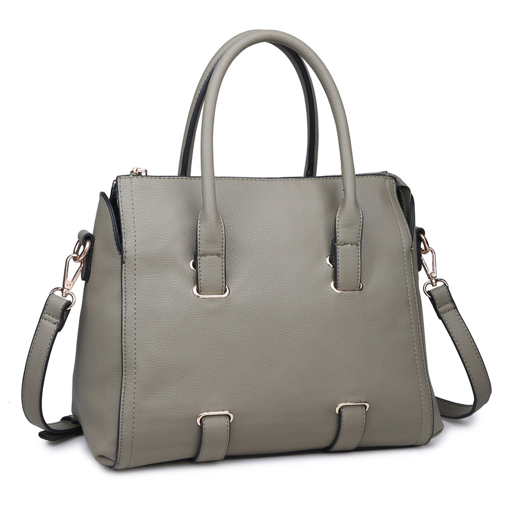 Product Image of Moda Luxe Verona Satchel 842017114932 View 2 | Olive