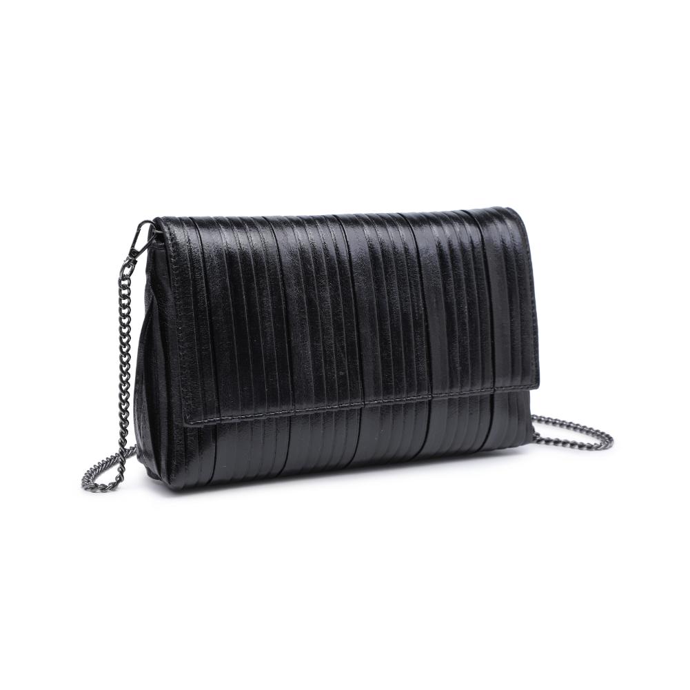 Product Image of Moda Luxe Esmeralda Clutch 842017136774 View 6 | Black