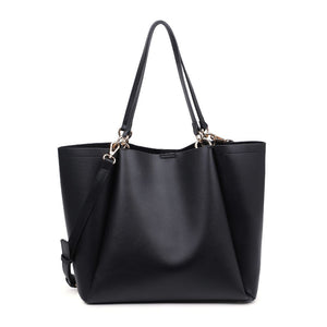 Product Image of Moda Luxe Brooklyn Tote 842017132707 View 5 | Black