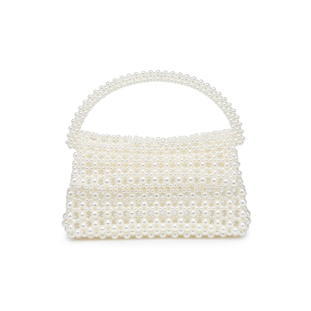 Product Image of Moda Luxe Darcy Evening Bag 842017132646 View 5 | Ivory