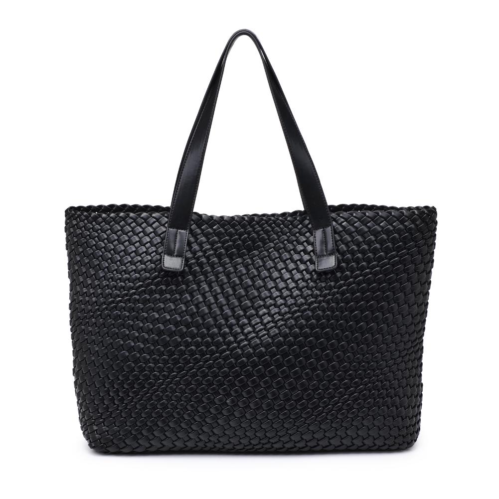 Product Image of Moda Luxe Piquant Tote 842017135586 View 7 | Black