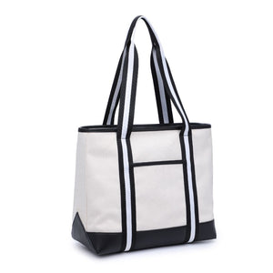 Product Image of Moda Luxe Candace Tote 842017127680 View 6 | Black