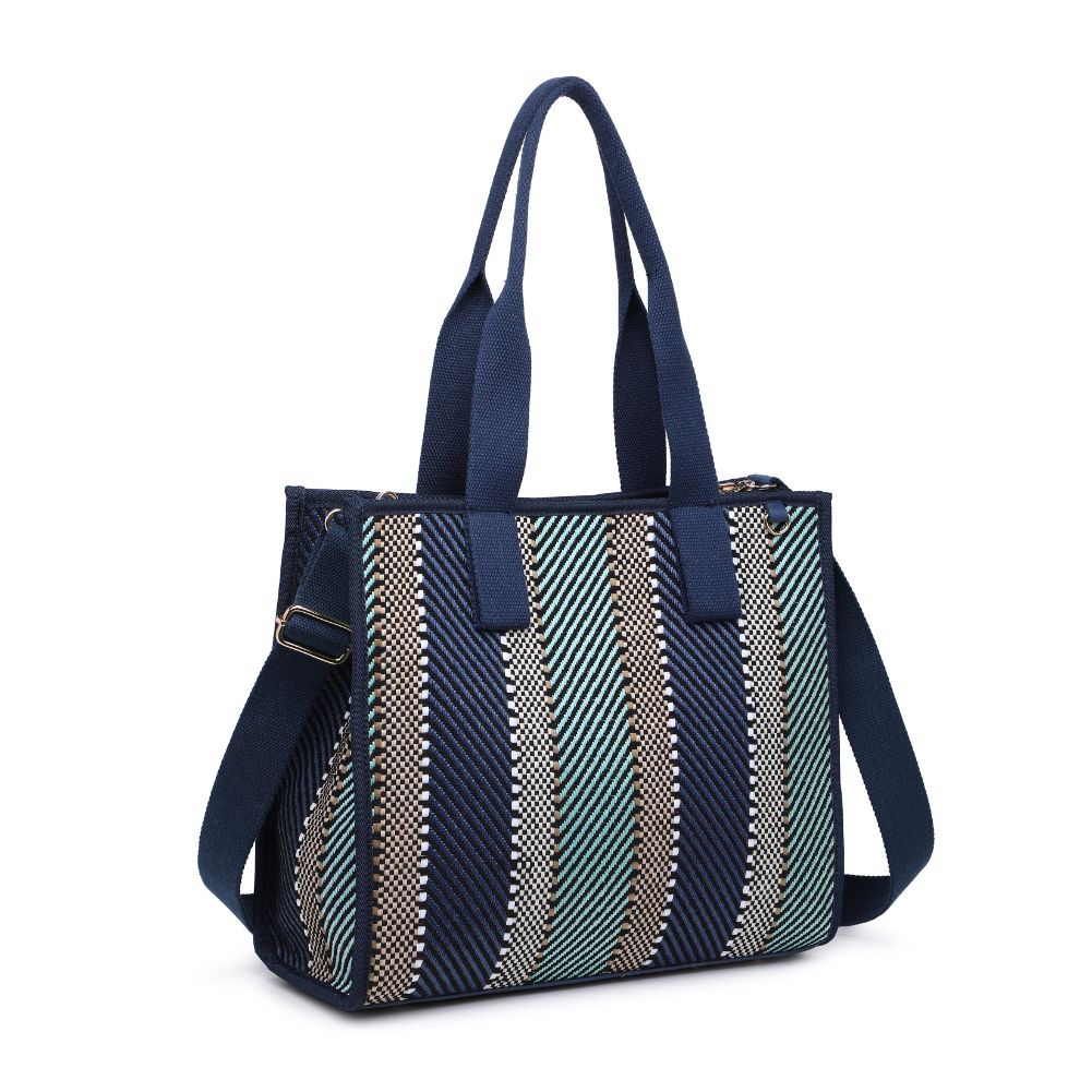 Product Image of Moda Luxe Elsa Tote 842017129691 View 6 | Navy